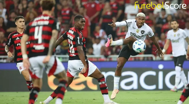 Flamengo e Botafogo ficam no empate sem gols em clássico sem brilho e veem Palmeiras se distanciar na ponta do Brasileirão